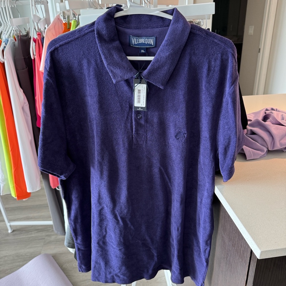 Vilebrequin Men’s NWT Terry Polo XXL